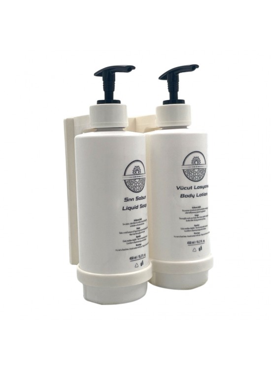 Alfa İkili Beyaz Dispenser Seti Alfa İkili Beyaz Dispenser Seti