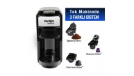FANTOM Mixpresso Kahve Makinesi Siyah Renk