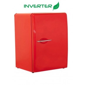 MNBAR RETRO İNVERTER SİSTEM MİNİBAR BLOK KAPI 40 LT KIRMIZI RENK